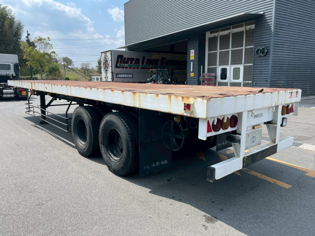 構内用に　トレールモービル　2軸セミトレーラー