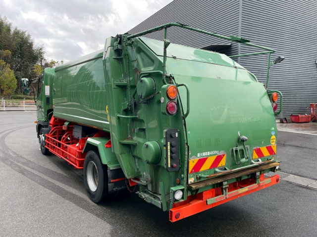 日野　レンジャープロ　パッカー車　回転板式（巻込み式）