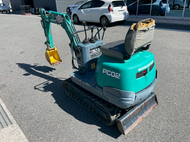 コマツ　ユンボ　PC02-1A