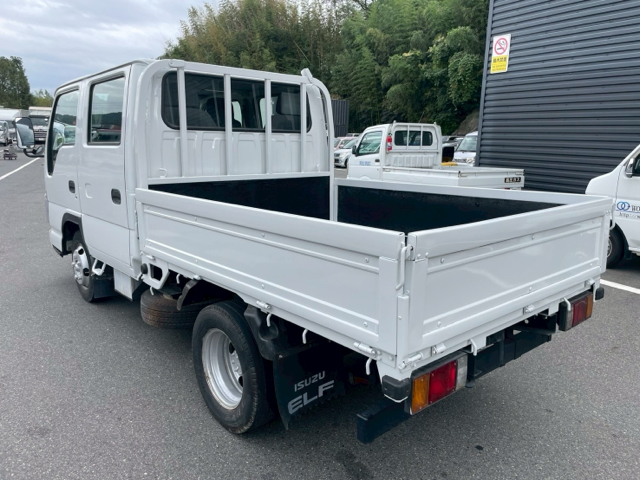 いすゞ　エルフ　Wキャブ　