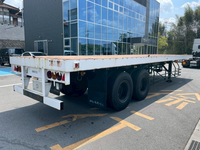 構内用に　トレールモービル　2軸セミトレーラー