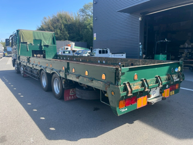 三菱ふそう　スーパーグレート　ハイジャッキセルフ　ウインチ付き