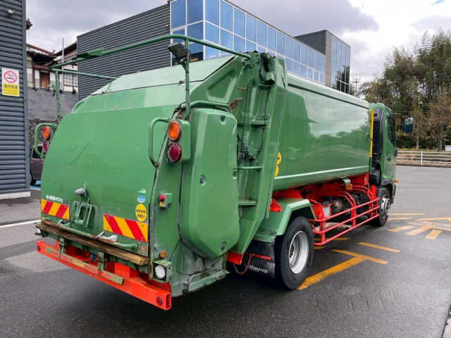 日野　レンジャープロ　パッカー車　回転板式（巻込み式）