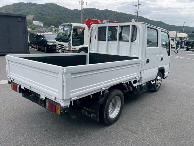 いすゞ　エルフ　Wキャブ　