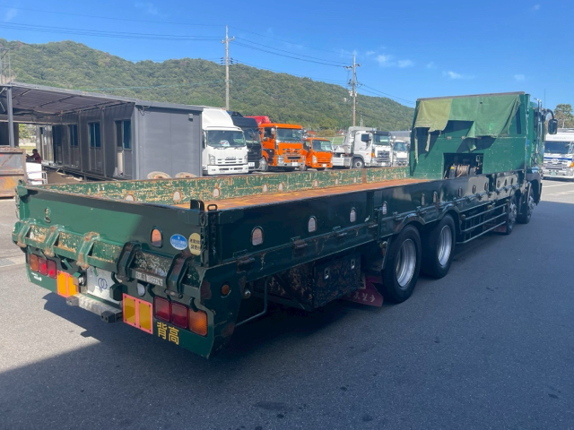 三菱ふそう　スーパーグレート　ハイジャッキセルフ　ウインチ付き