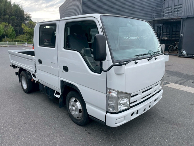いすゞ　エルフ　Wキャブ　
