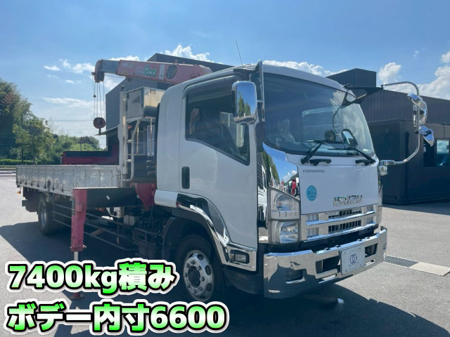 いすゞ　フォワード　増t4段クレーン